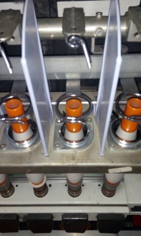 Zinser, RM 700, 2002, Compact Ring Spinning Frame, 1008 Spindles, 75mm Gauge, 38mm Ring Diameter