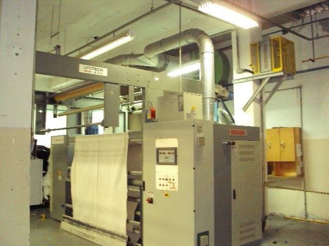 Comet/Unitech, Pegasus X5, 2005, Raising/Napping Machine, Working Width 2200mm, 30 Rollers