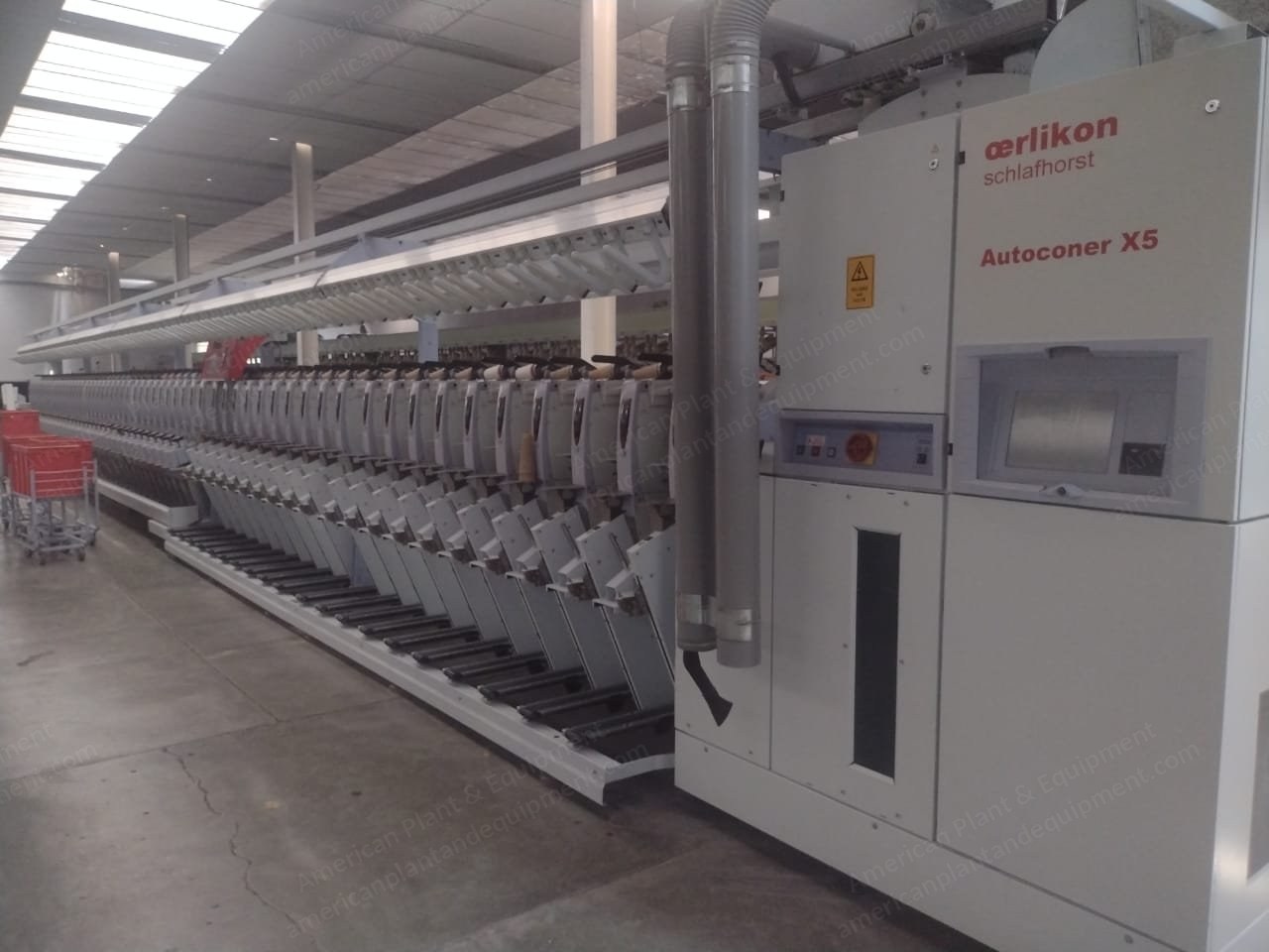 Schlafhorst, Autoconer X5, 2012, 60 Positions, Thermosplicer, Uster Quantum Clearer