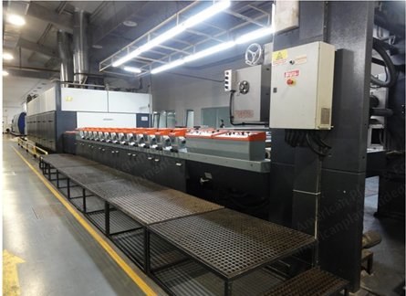 Stork, R4, 1992, Rotary Printer, 1850mm Width, 12 Colors, Gas Heated