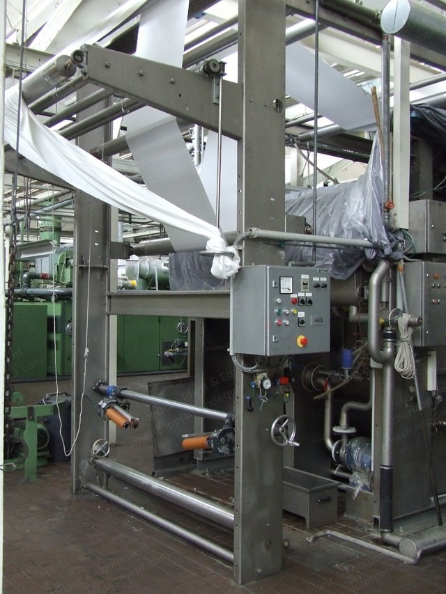 Menzel, Open Width Washing Machine, 1992, 1800mm Working Width, 2 Towers, Corino Straightener