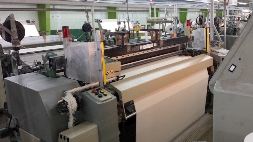 Picanol, Omni Plus, 2001, Airjet Loom, 1900mm Width, 4 Colors, Staubli Cambox 1761 A