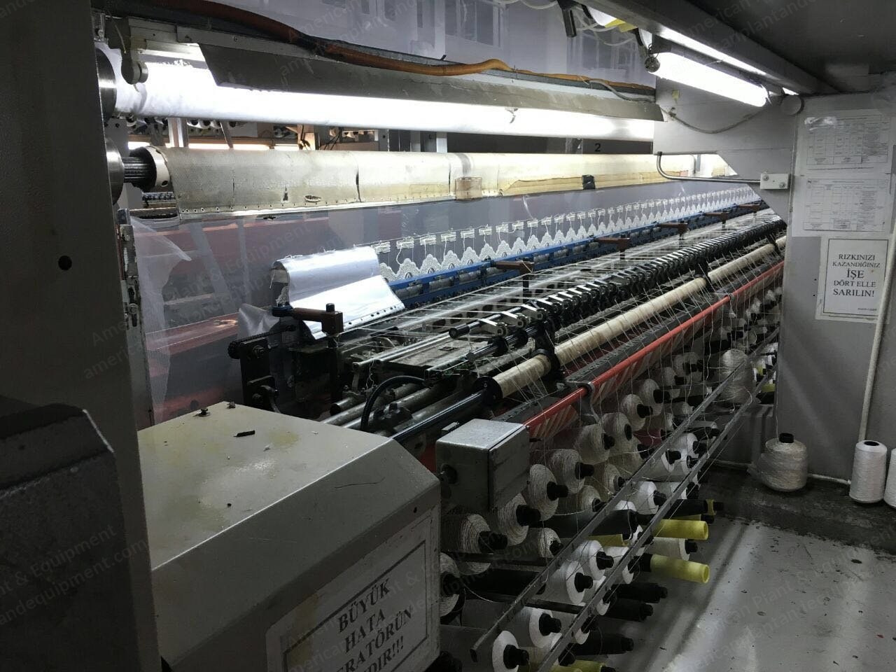 Saurer, 4040, 1997, Schiffli Embroidery Machine, 21 Yards
