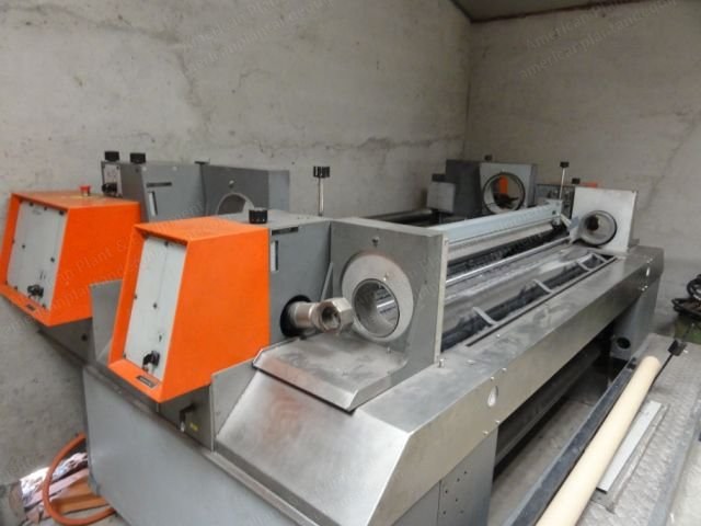 Stork, CT 4, 2003, Rotary Coating Head, 1900mm Cylinder Working Width, Double Head