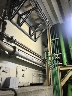 GE, Frame 9E, 123.8 MW, 50 Hz, Gas Turbine Power Plant with Nooter/Eriksen HRSG
