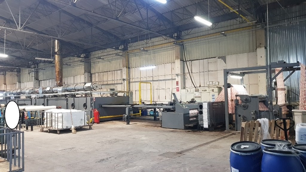 Babcock Stenter, 1600mm Working Width, 1987, 6 Chambers, Gas Heated