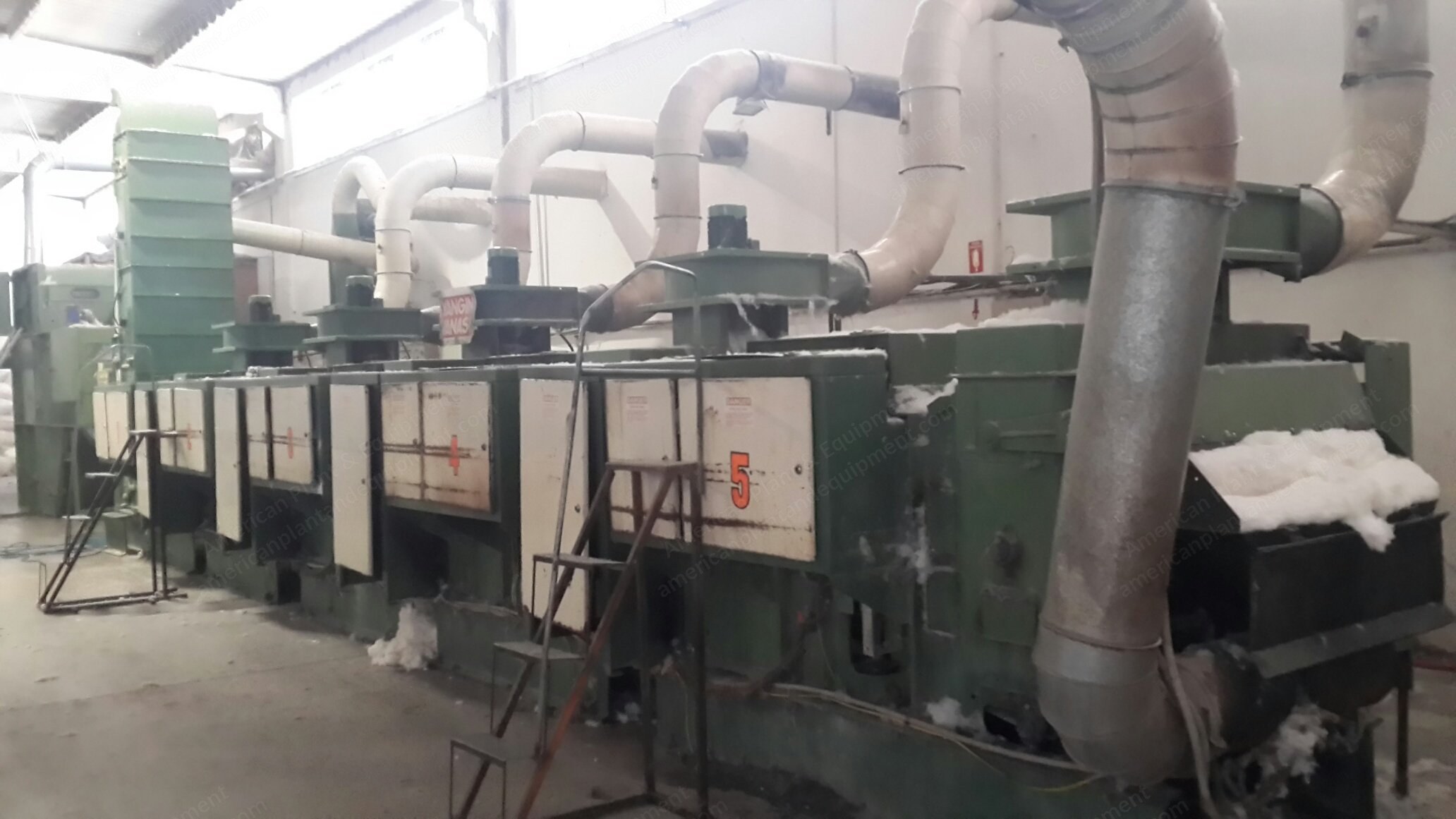 Laroche, Junior Line, 1994, 1000mm Width, 5 Drums, 10-12 Tons/Day Capacity