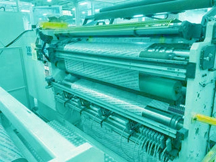 SRC, 590 U, 2008, 63" Width, 40" Unwind, 32" Rewind, Slitter Rewinder