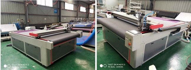 NovaStar, DN126, Vibration Knife Cutting Machine, Two Heads, Round Knife & Punching Head