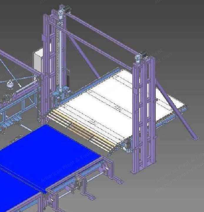 Grassi, G220PRO, Automatic Unstacker for Foam Layers, Working Width 2200mm, Motorized 2-Way