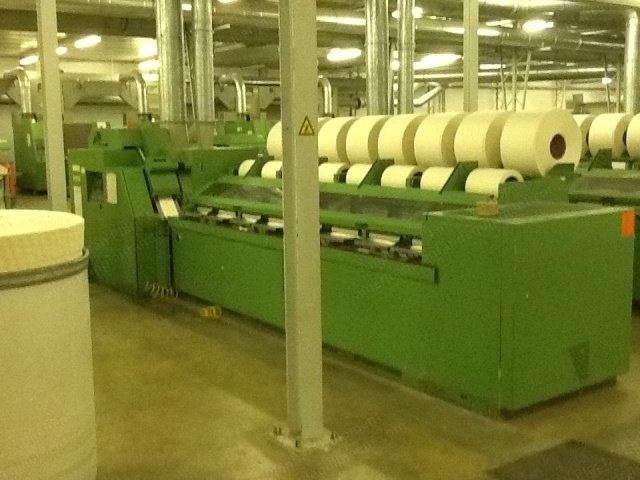 Rieter, E 70, 1998, Exit Can 48x24 in, Central Suction, Graf Combs, 380V