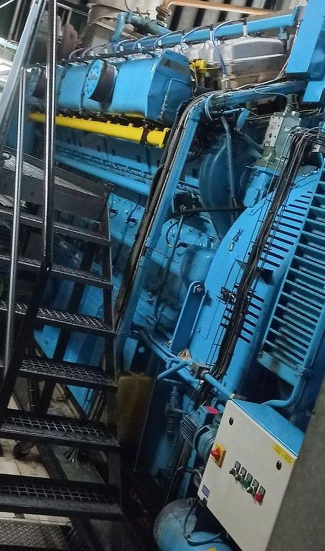 Rolls Royce, Bergen KVGS 16G4, 2004, 3220 kW, Gas Genset, Complete Power Plant