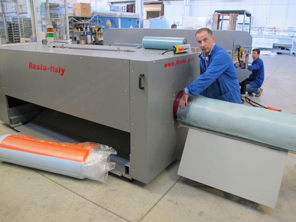 Resta, H318 VR, 2017, Mattress Roll-Pack Machine, 10 kW, 4900 kg