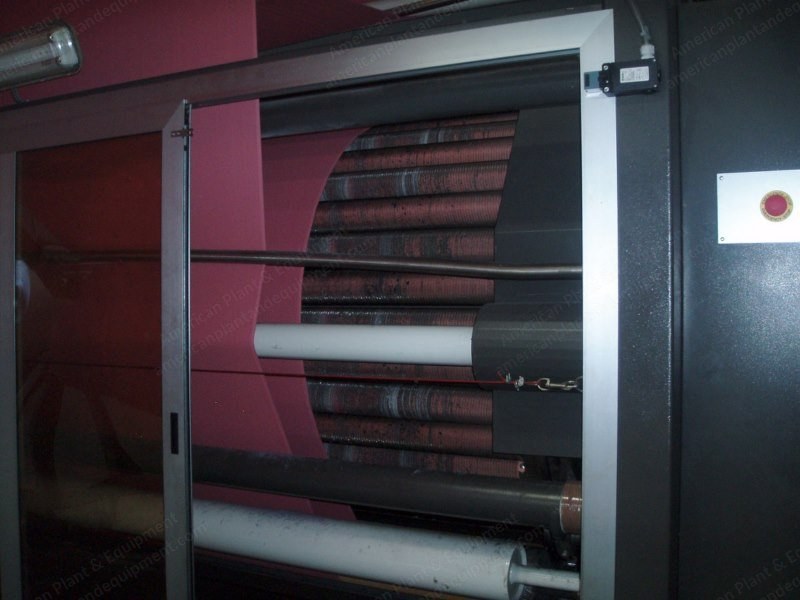 Mario Crosta, Complete Raising Line, 2004, 3200mm Working Width, 36 Raising Rollers