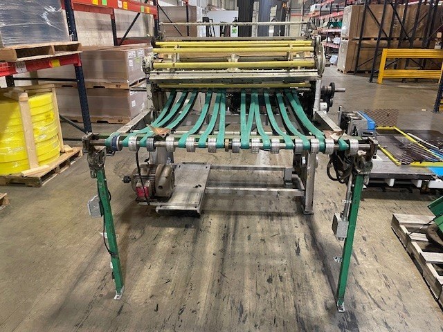 Beck, Rotary Sheeter, 55" Width, 14" to 72" Sheet Length, Tape Delivery, Jogger Table