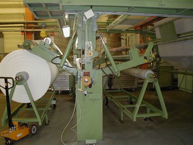 Menzel, Tornado, 1987, 3400mm Roller Width, Double Roll, 100m/min, 1900mm Winding Diameter