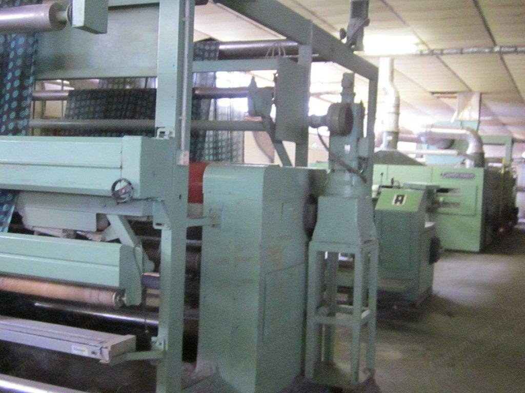 Bruckner Tenter Frame, 2400mm, 1990, 3 Zones, 6 Burners, Vertical Pin Chain