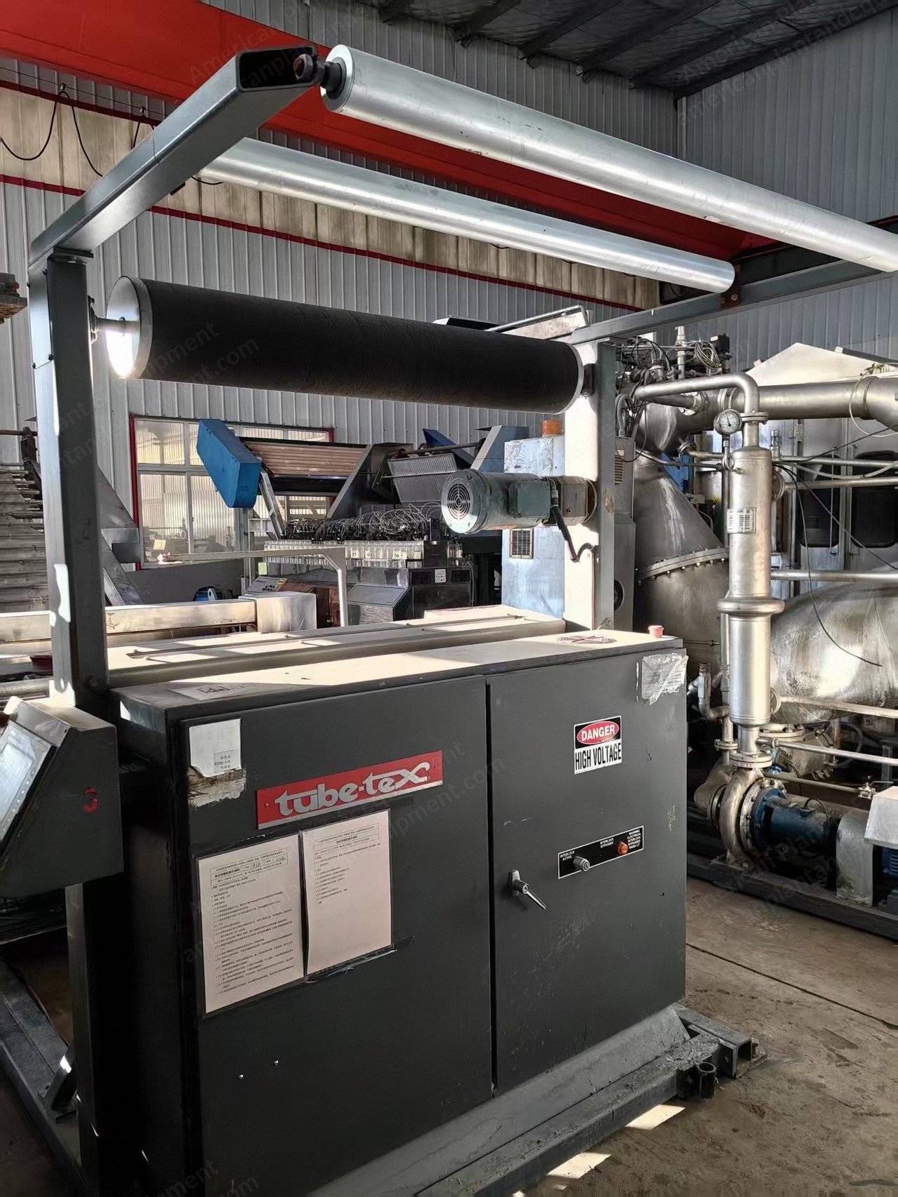 Tubetex, Tubular Compactor, 2000, 1300mm Width, Steam Heated