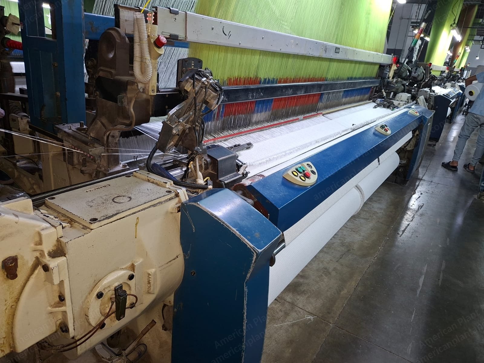 Picanol, Omni Plus, 2004, Air-Jet Loom, 3400mm, Bonas LJ Jacquard, 5376 Hooks