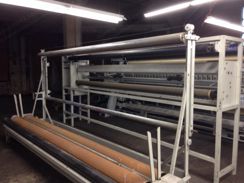 Sotexi, Startronic L2000, 1998, 130" Working Width, Rotary Lock Stitch, Multi-Head, Ultrasonic Trimmers