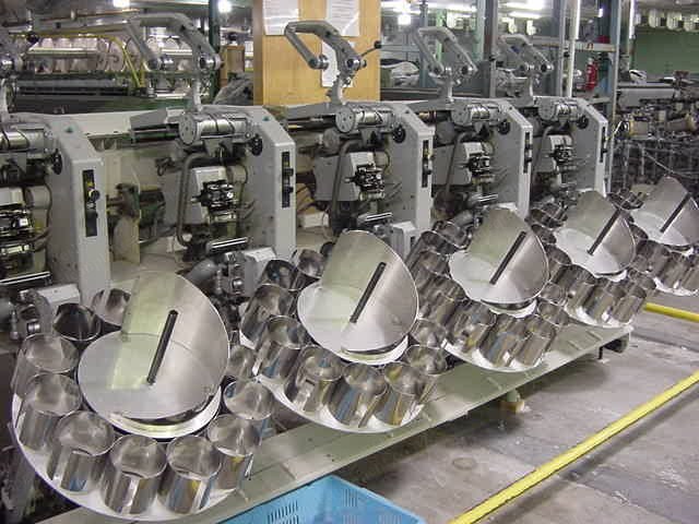 Murata, 7R2, Backwinders, 5 Spindles, 12 Pocket Magazine Feed, 6" Traverse, 575V