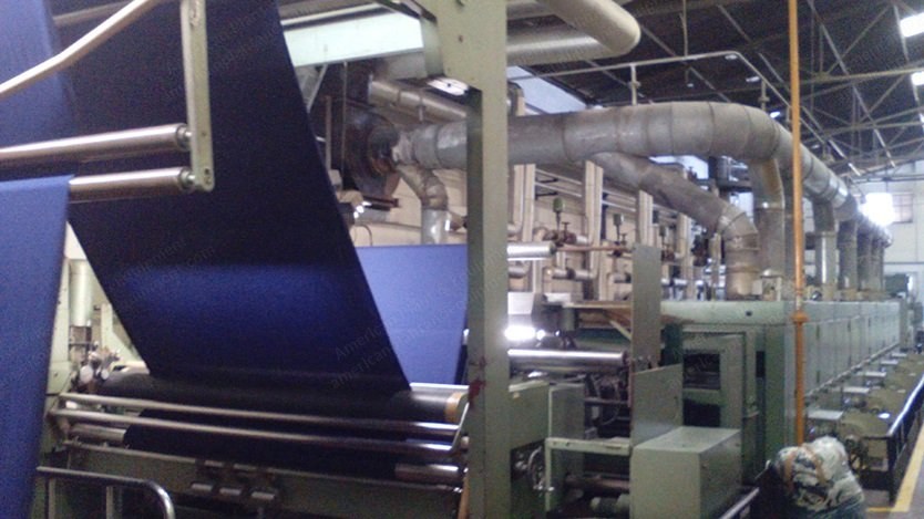 Monforts, Montex, 1988, 2400mm Working Width, 5 Bays, Gas-Heated, Mahlo Straightener