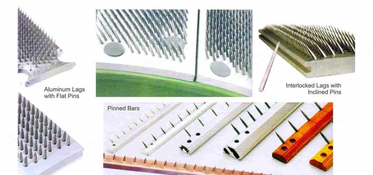 Aluminum Lags for Laroche, Margasa, Rolando, Schirp, Dellorco Villani, Remella, Peninsula