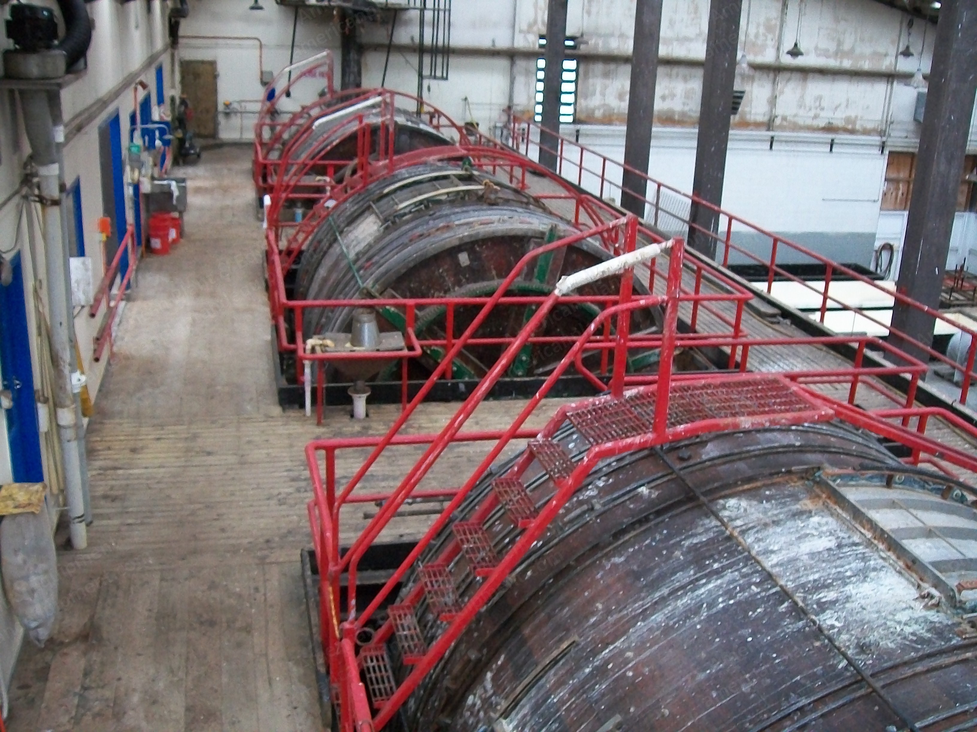Vallero Tanning Drums, 2004, 4.2m Diameter, 4.27m Length, 3 Drums