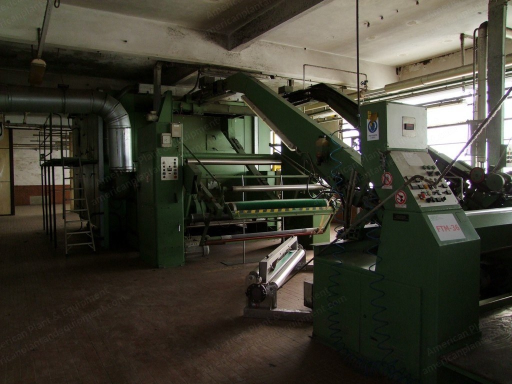 Babcock, Multilayer, 1992, Working Width 1800mm, Gas Heated, Pin Chain