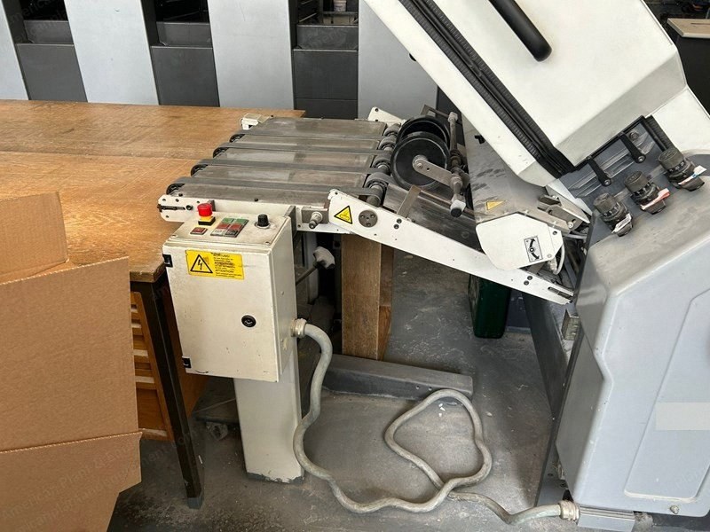 Heidelberg Stahl, TD 66 4/4, 2004, 660x1040mm, Pallet Feeder, 4/4 Knife Folder