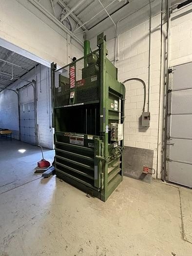 Philadelphia Tramrail, 3400HD, 2008, 15 HP, 60x30x48 Inch Bale Size, Cardboard Vertical Baler