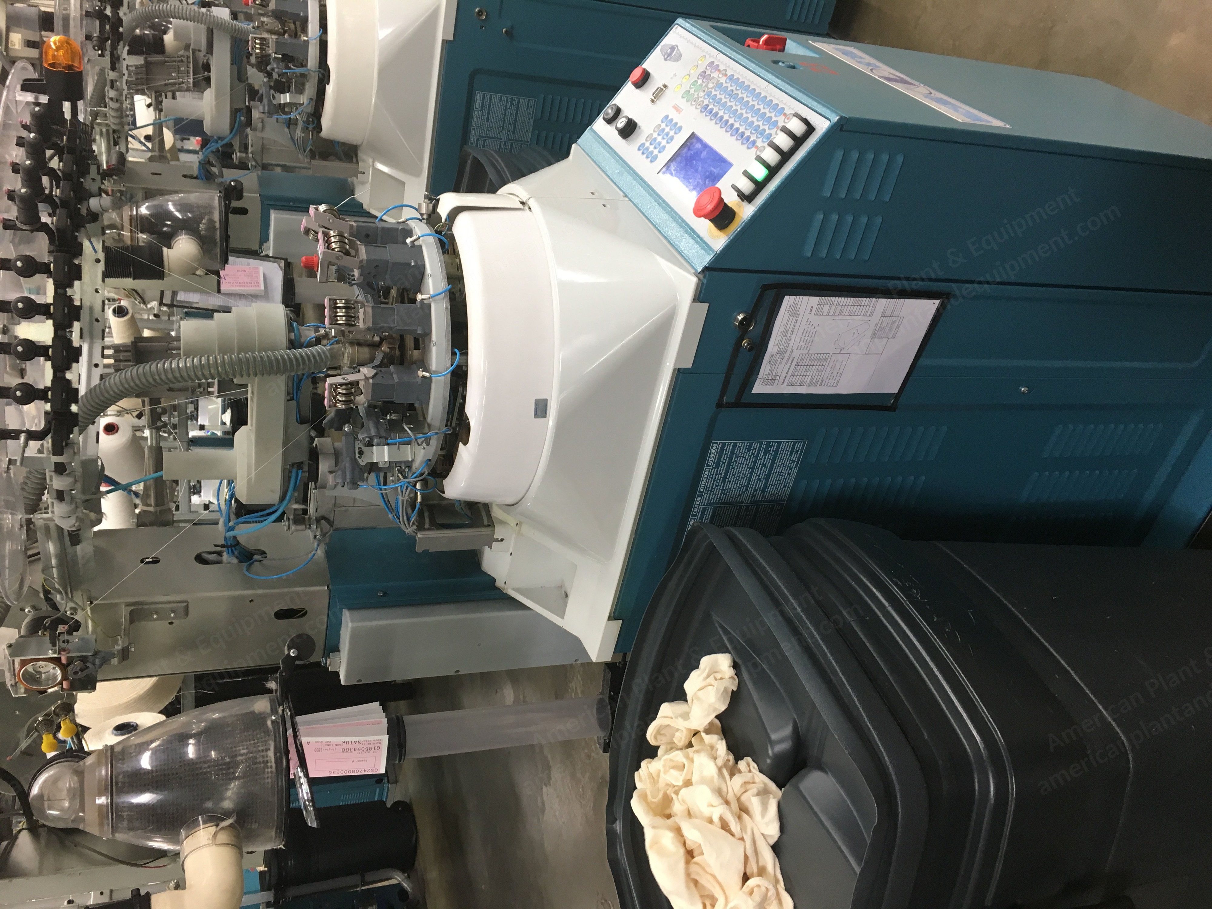 Lonati, G615, 2008, Open Toe Sock Machine, Cylinder 3 3/4", 160 Needles, with BTSR