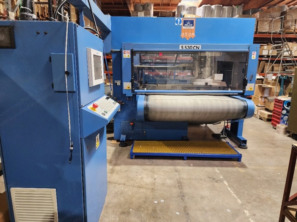 Atom, S-530 BP-CE, 2010, Automatic Belt Fed Die Cutter, 3-Phase, 220/240V