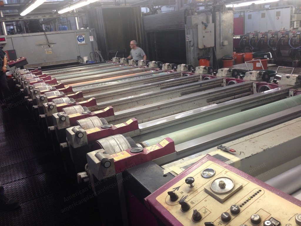 Stork, RDDD RD Direct Drive, 1997, 1850mm Working Width, 12 Colors, Steam Heated
