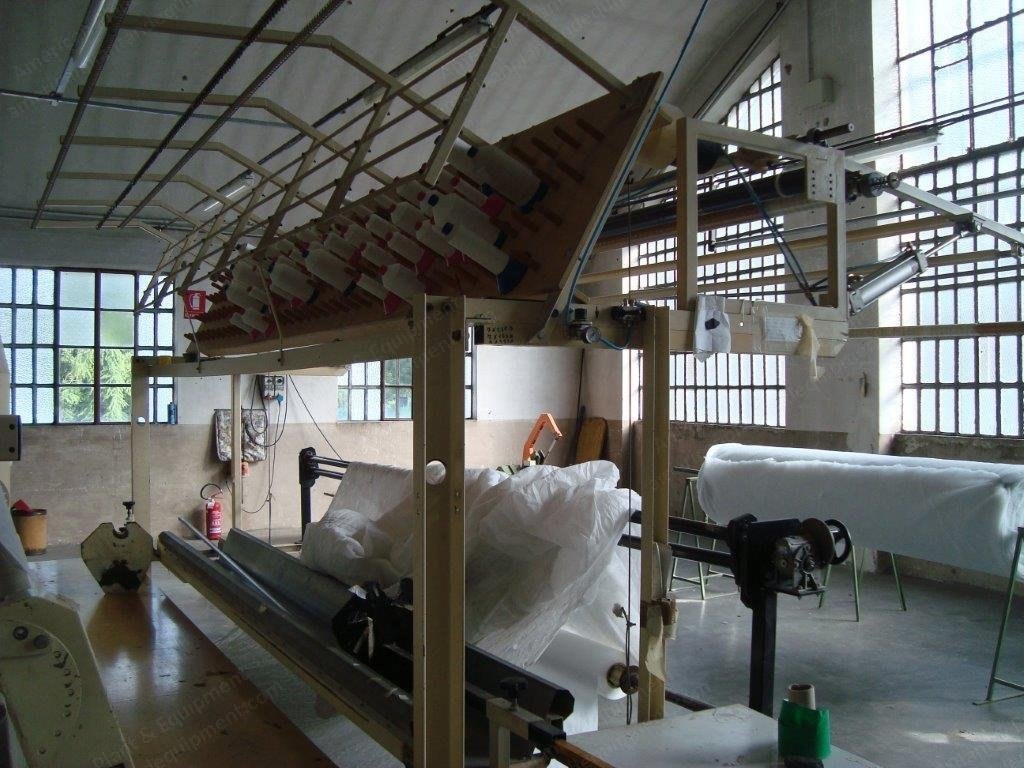 Mammut, VMK 330KS, 1995, Quilting Machine, 3300mm Working Width, Double Chain Stitching, 3 Needle Bars