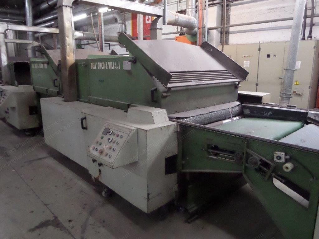 Dell'Orco & Villani, Tearing and Bale Making Line, 1999, 4 Cylinders, 1000 kg/h Capacity