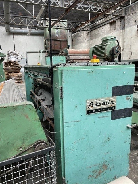 Asselin Pre-Needle Loom (Drum Tacker), Working Width 2800mm