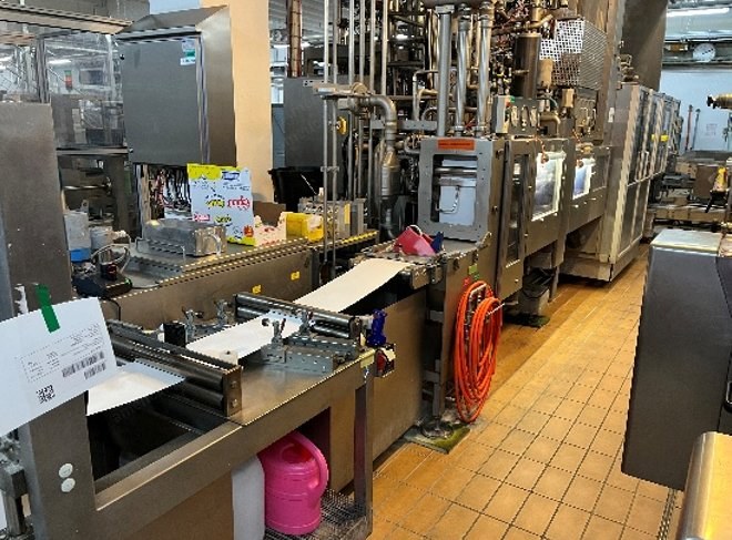 Bosch, 2520 EU, FFS-Line for Coffee Cream Minipacks, 5 Lanes, 40000 Packs per Hour