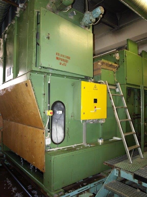 Spinnbau, Double Doffer Carding Machine, 1988, Width 2500mm, Avantrain + 1 Swift