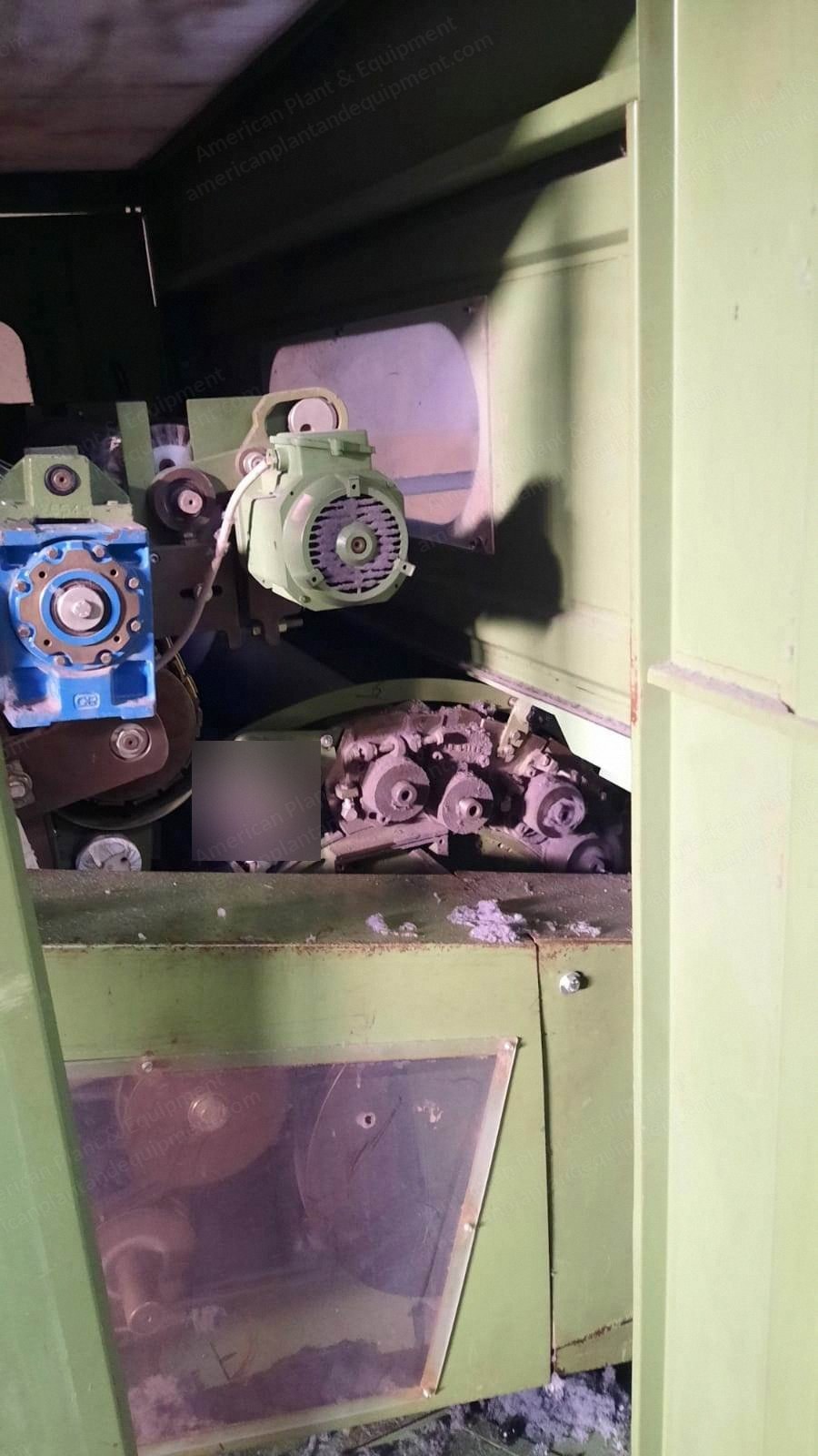 Bonino, CC150/70S2, 1990 to 1997, Carding Machines, Working Width 1000mm, Chute Feed, Automatic Can Changer