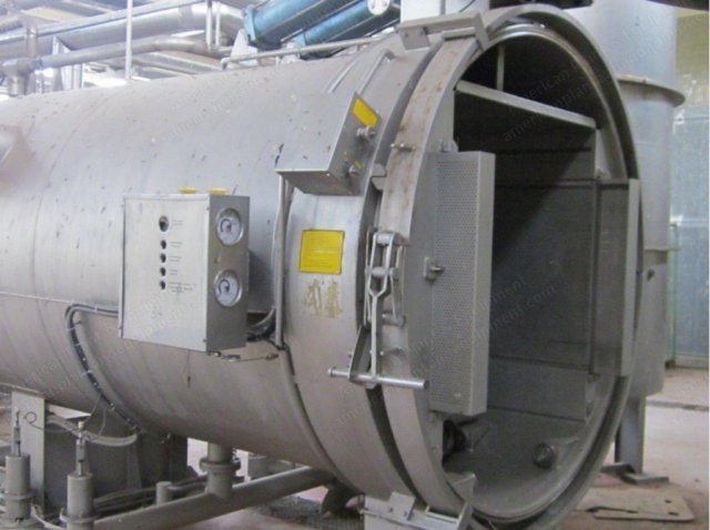 Bellini, Horizontal HT Cone Dyeing Machine, 1991, 750kg Capacity, 7500L, Arel 304 Control