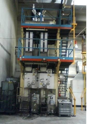 Poly Engineering, PP Multifilament POY Extrusion Line, 2001, 60mm Extruder, 40-60 kg/hr, 8 Ends
