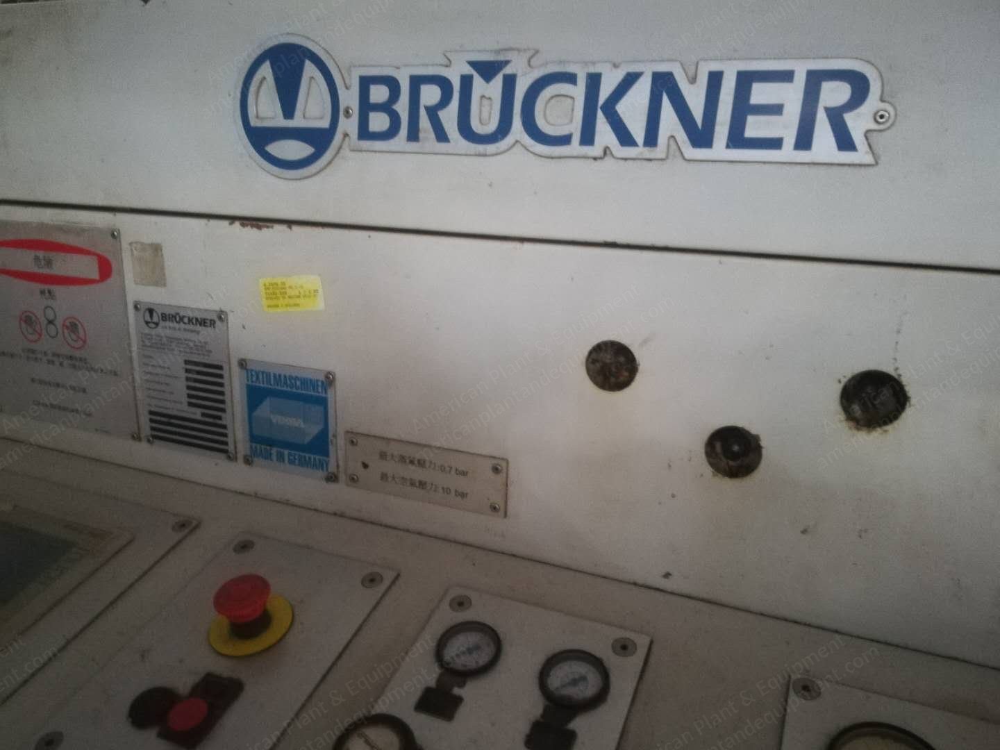 Bruckner Stenter Frame, 2011, 2000mm Fabric Width, 8 Chambers, Oil Heated