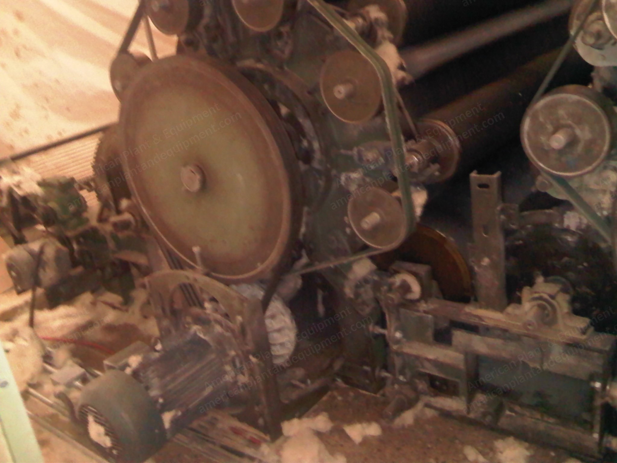 Krupp, Carding Line, 1973, with Asselin Crosslapper, Tacker