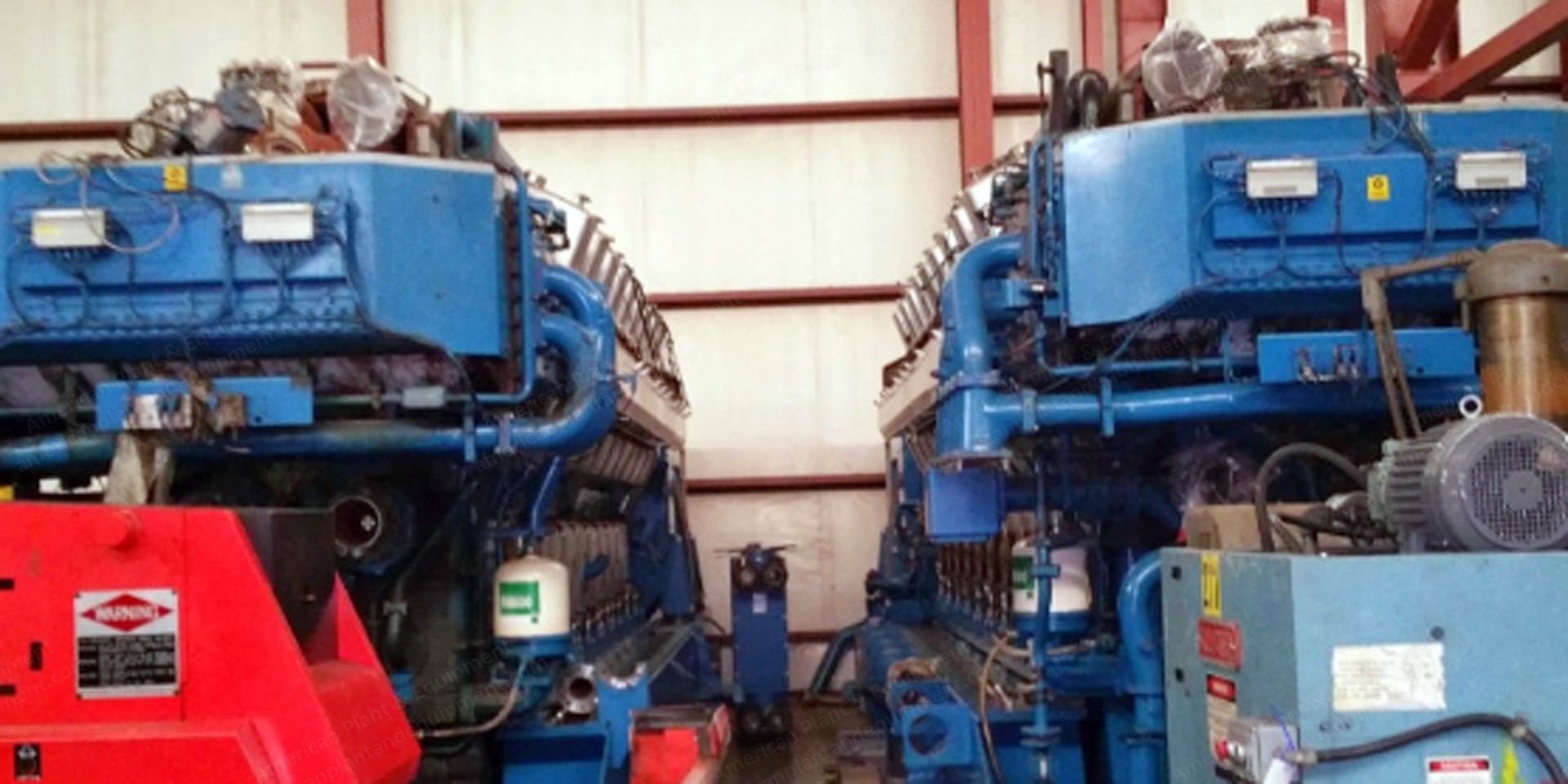 Wartsila, 18V34SG, Natural Gas Generator Set, 5.7MW, 60Hz, 13800V