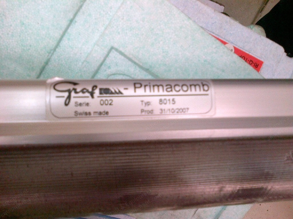 Rieter, E32 / E65, 2008, 1x Unilap E32, 5x Combers E65