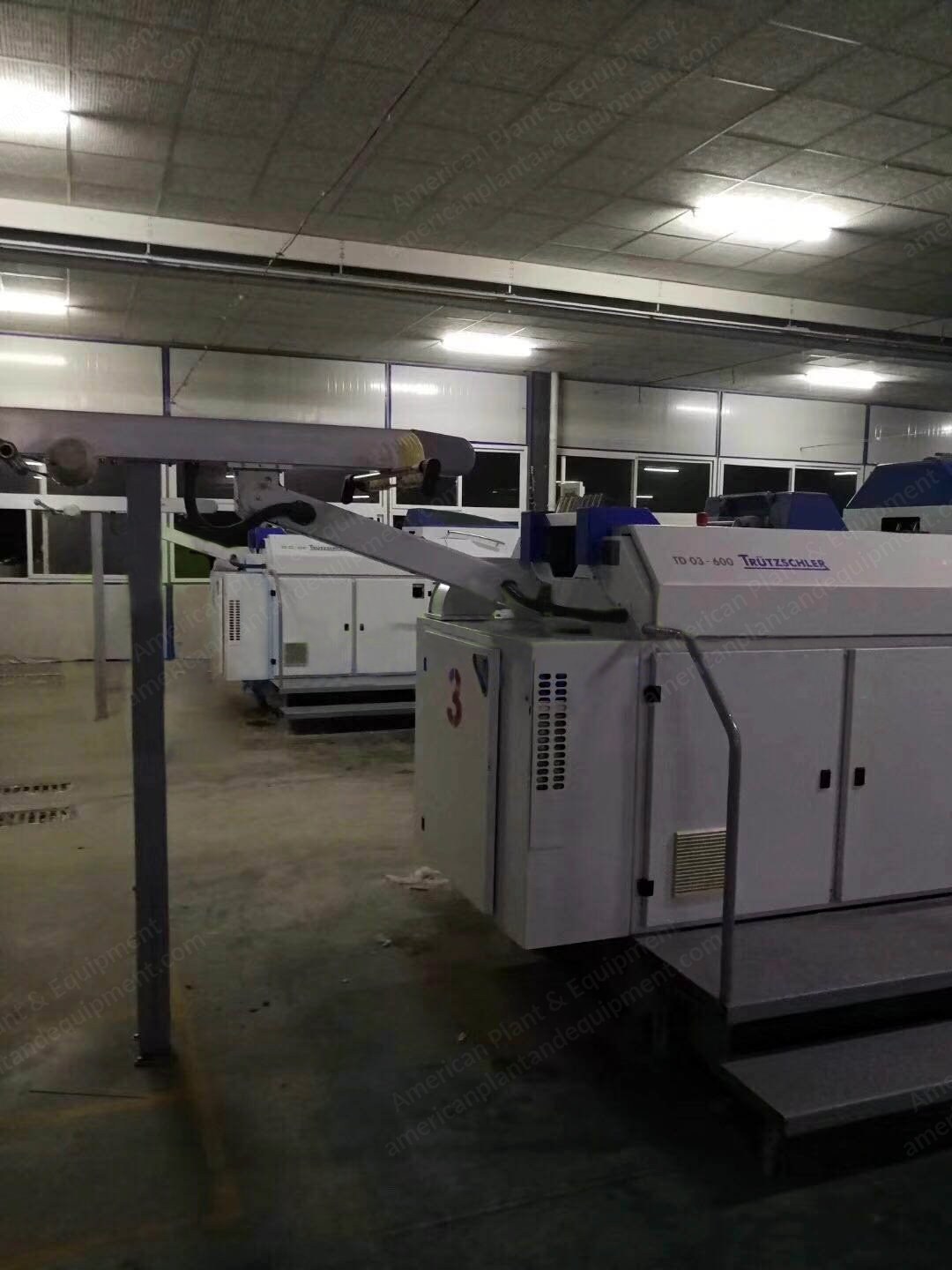 Trutzschler, TD-03-600, 2010, 20" x 42" Can Size, Auto Can Changer