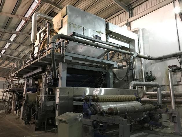 Complete Tissue Mill, 10,000 MT/Year, 2600mm Width, Crescent Former