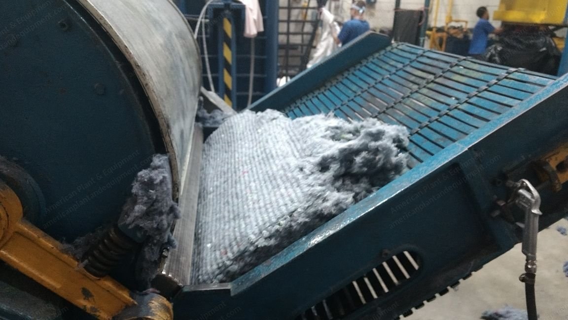 Rolando Rag Tearing Machine, 1993, 1000mm Width, 6 Cylinders