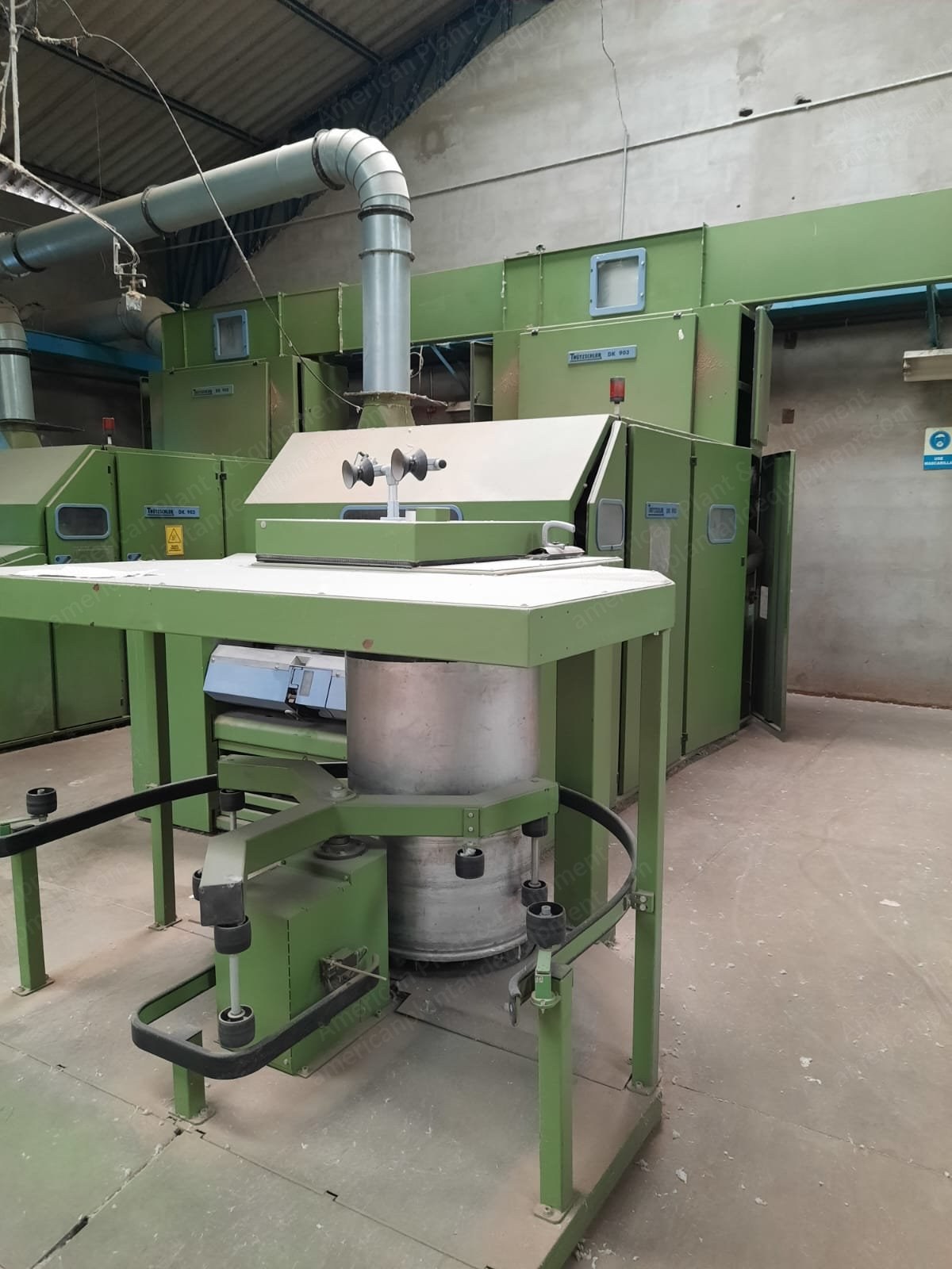 Trutzschler, DK903, 2001, Card Width 1050mm, 45 kg/hr, 600x1100mm Can
